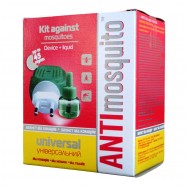 Комплект від комарів, 45 ночей, фумігатор+рідина, Anti Mosquito, 30мл